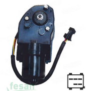 RSM 632 24V SİLGİ MOTORU RENAULT PREMIUM SİYAH SOKET