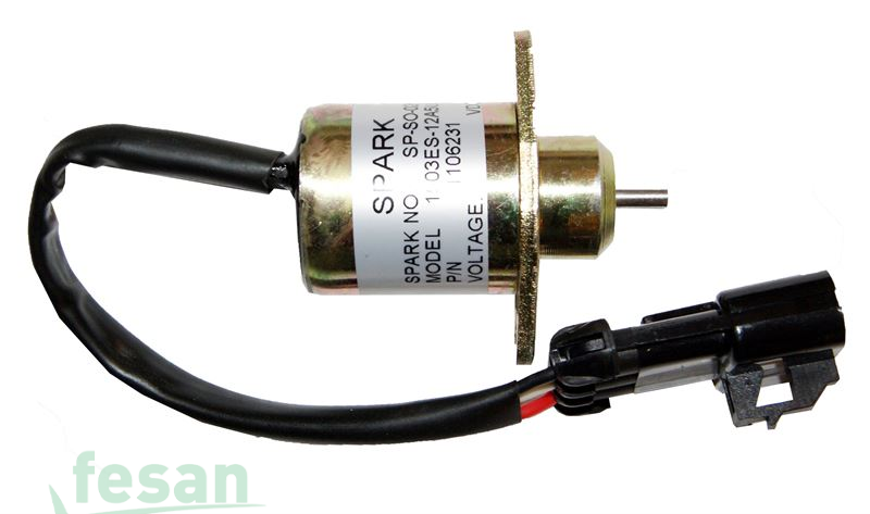 SO-0267 12V STOP SELONOİDİ WOODWARD KUBOTA 3FİŞ