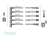 SWAPP 50222 BUJİ KABLO SETİ OPEL VECTRA 2.0İ ASTRA