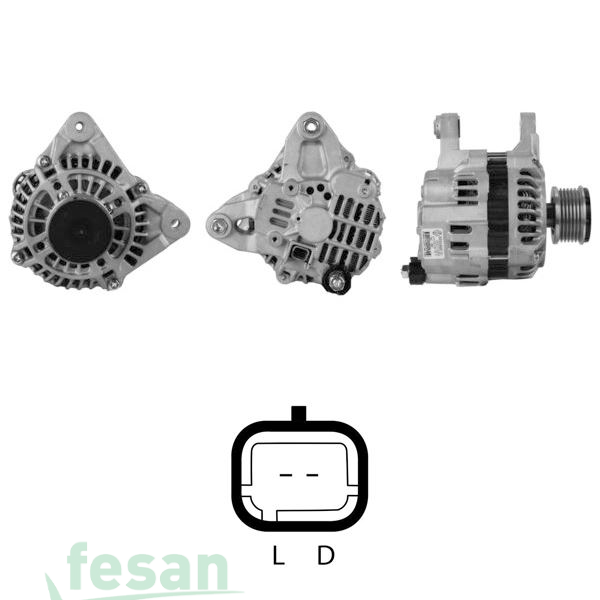 ASR-A4003 MİTSUBİSHİ 12V ŞARJ DİNAMOSU NİSSAN 1.5DCİ RENAULT 1.5DCİ 1.9DCİ DACİA 1.5DCİ