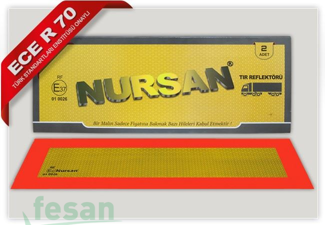 03TR REFLEKTÖR TIR ECE-70 YAPIŞMALI 55×20