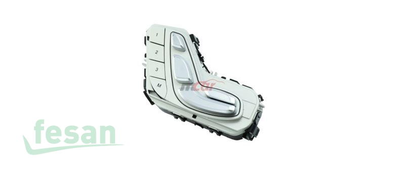 AN558SL ANAHTAR KOLTUK HAFIZA MERCEDES W213 L 3F BEYAZ IŞIK