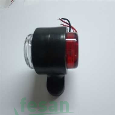 BL014KB 12-24V TAKOZ LAMBA MİNİ 12LED BEYAZ KIRMIZ FR0105 OND3256L