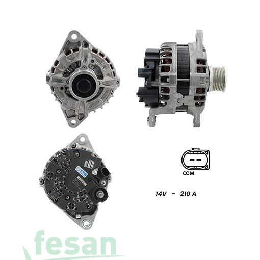 SEG 0125811137 12V ŞARJ DİNAMOSU İVECO DAİLY 210AHM LIN UCLU