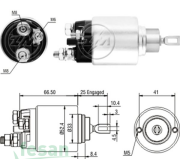 ZM 4381 BOSCH 12V MARŞ OTOMATİĞİ FİAT DOBLO FİORİNO İDEA PALİO WEEKEND SİENA STRADA UNO
