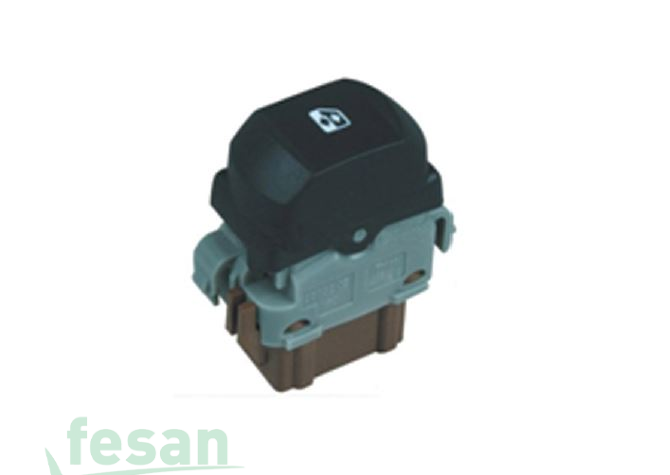 33213 ANAHTAR CAM İND/KAL RENAULT MEGANE I R 6F KAHVE TABAN TEK DEVRE KOMUTLU