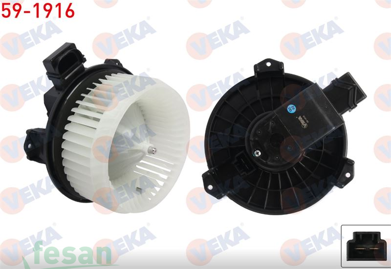 59-1916 12V KALORİFER MOTORU FORD MONDEO V 2014> SMAX 2018> EDGE 2015>
