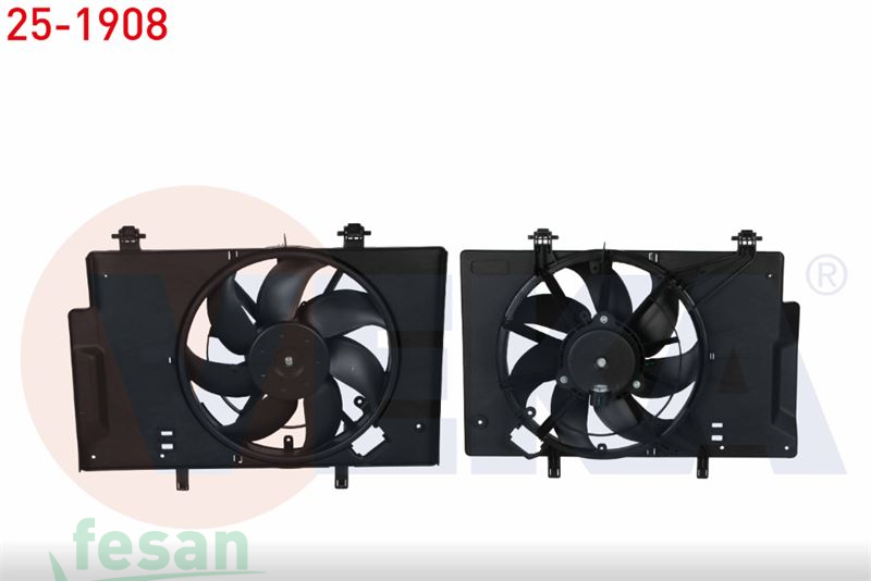 25-1908 12V FAN MOTORU FORD COURIER TORNEO 2014-2018 TEKLİ KLİMALI MODÜLSÜZ