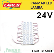 0409931 24V PARMAK 3LED SOFT YUVARLAK KABLOLU BEYAZ