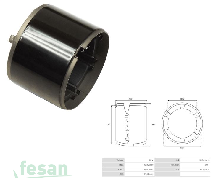 MYC 1205 MİTSUBİSHİ 12V MARŞ GÖVDESİ RENAULT CLİO MEGANE