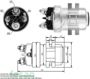 ZM 1404 ÜNİVERSAL 24V ARA OTOMATİĞİ ÜNİVERSAL TİP 200AHM CİVATALI