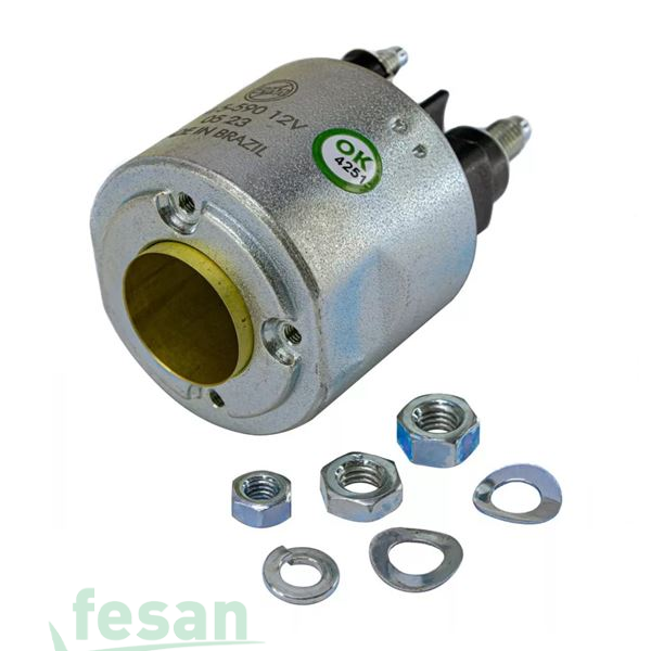 ZM 5590 VALEO 12V MARŞ OTOMATİĞİ FORD FİESTA TRANSİT CUSTOM 2 3 DELİK M6 YÜKSEK KAPAK