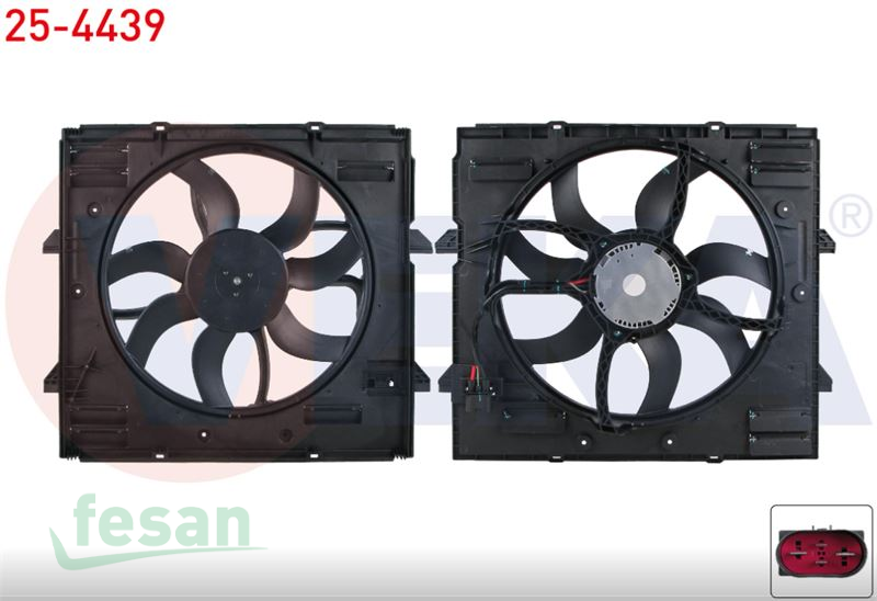 25-4439 12V FAN MOTORU VW AMAROK 2.0 TDİ 2010> TEKLİ DAVLUMBAZLI