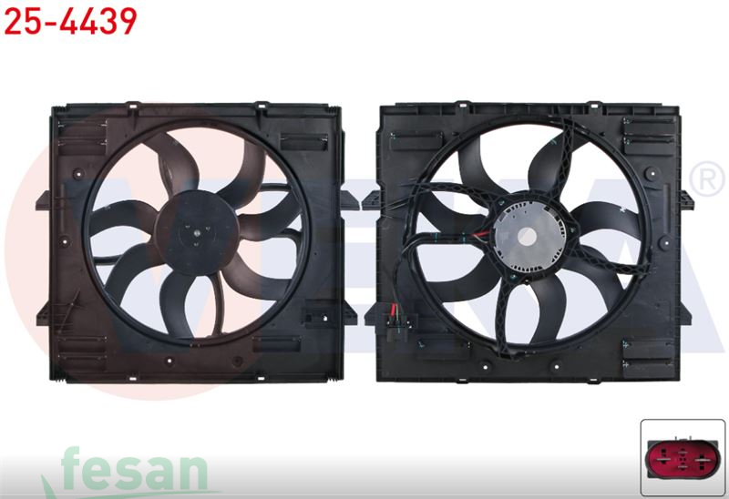 25-4439 12V FAN MOTORU VW AMAROK 2.0 TDİ 2010> TEKLİ DAVLUMBAZLI