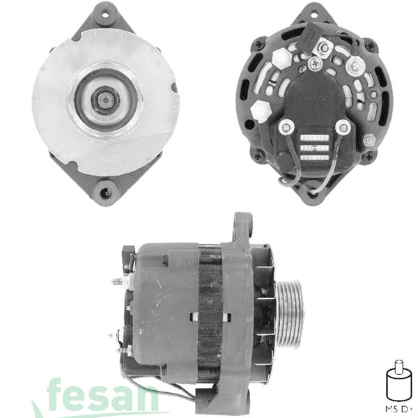 UWA 3775 MANDO 12V ŞARJ DİNAMOSU MERCURY MARİN 65AHM