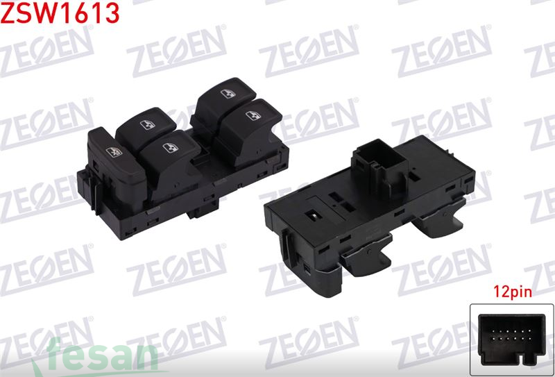 ZSW1613 ANAHTAR CAM İND/KAL SKODA FABİA III L 12F RAPİD