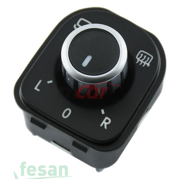 AN446 AYNA KUMANDA DÜĞMESİ GOLF VI PASS KROM KATLANIR AYNALI