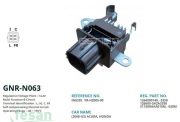 GENON GNR N063 DENSO 12V KONJEKTÖR ACURA TSX 2.4L 2004-2005 HONDA ACCORD 2.4L 2003-2005 ELEMENT 2.4L 2003-2006