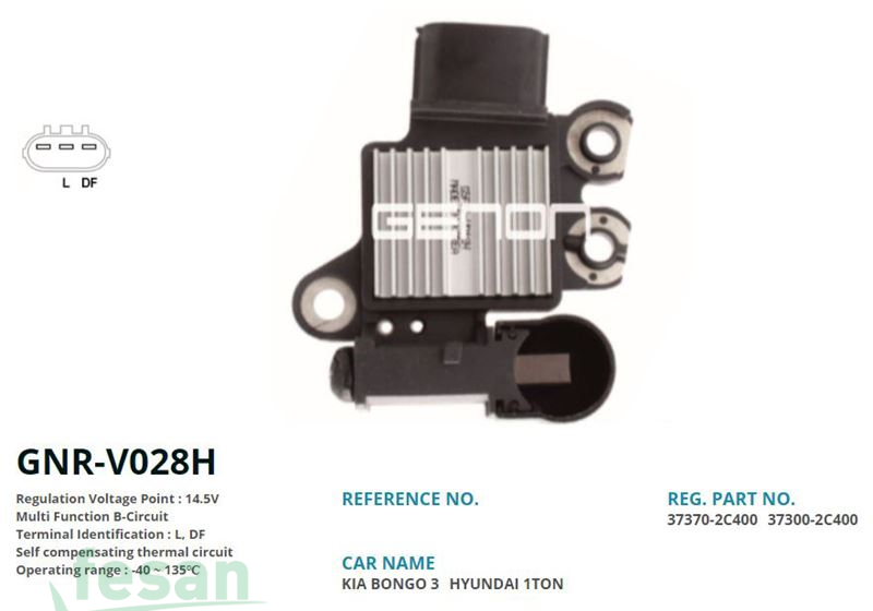 GENON GNR V028H VALEO 12V KONJEKTÖR KİA BONGO III HYUNDAİ 1TON L-DF