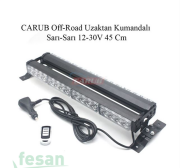 4203291 12-30V OFF ROAD UZAKTAN KUMANDALI SARI-SARI 45CM