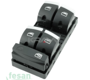 AN1504C ANAHTAR CAM İND/KAL AUDI A3 2004-2013 L 10FİŞ Q7 2007-2014 A6 2005-2011 KROM