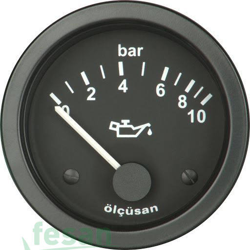 ÖLÇÜSAN 110420 12V YAG SAATI 7 BAR 52MM ELEKTRİKLİ FORD CARGO 1991