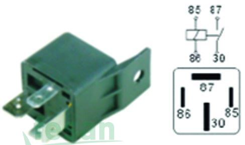 VB 2445 24V RÖLE 4 FİŞLİ 50 AHM MB 403 GENİŞ AYAK KAHVE MAKİNASI