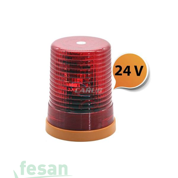 4202011 24V GALAXİ LAMBA HELLA TİPİ UZUN KIRMIZI