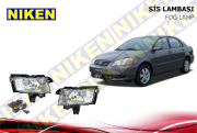 022TY100201 SİS LAMBASI TOYOTA COROLLA 2005> TAKIM