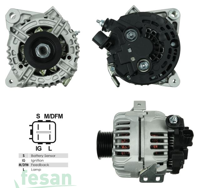 BOSCH DLA213 12V ALTERNATÖR TOYOTA RAV 4 II 2.0 VVTI MOTOR YM AVENSIS 2003-2008 100AHM L-IG-S DFM FR UC
