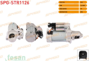 STR1126 DENSO 12V MARŞ MOTORU HONDA CIVIC 1.5T 2016> 16DİŞ 1.6KW