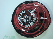 AKSAN AKÜ TAKVİYE KABLOSU 25MM SET 2×2MT 900AHM ALİMİNYUM