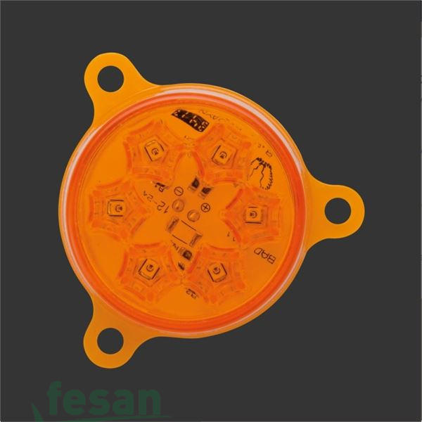 BAD 211 ŞAPKA TİP LAMBA 3KULAK 6LED SARI