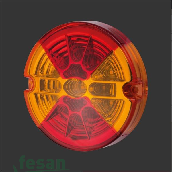 K2 302 STOP LAMBA LEDLİ 4 FONKSİYON YUVARLAK BÜYÜK