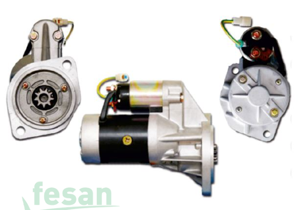 HITACHI DLS6000 12V MARŞ MOTORU ISUZU NKR KOMATSU HYSTER FORKLIFT KBD20 4FC1 9DİŞ 2KW