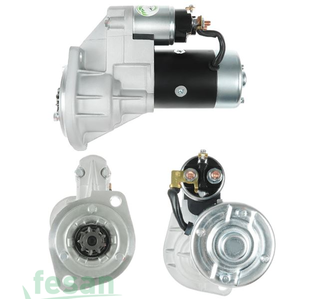 HITACHI DLS6105 12V MARŞ MOTORU ISUZU NPR 697 ELF 250 KOMATSU EXCAVATOR 9DİŞ 3.5KW