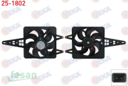 25-1802 12V FAN MOTORU FİAT TEMPRA TİPO CROMA