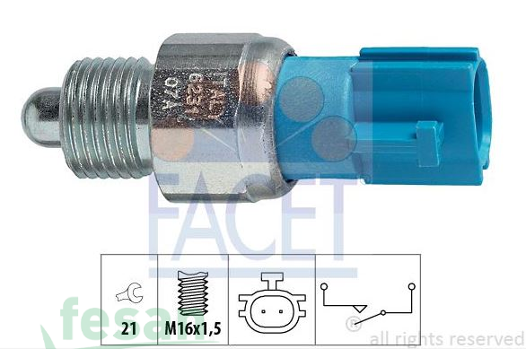 7.6231 GERİ VİTES MÜŞÜRÜ RENAULT MEGANE II 6İLERİ NİSSAN QASHQAI BOŞTA AÇIK DEVRE