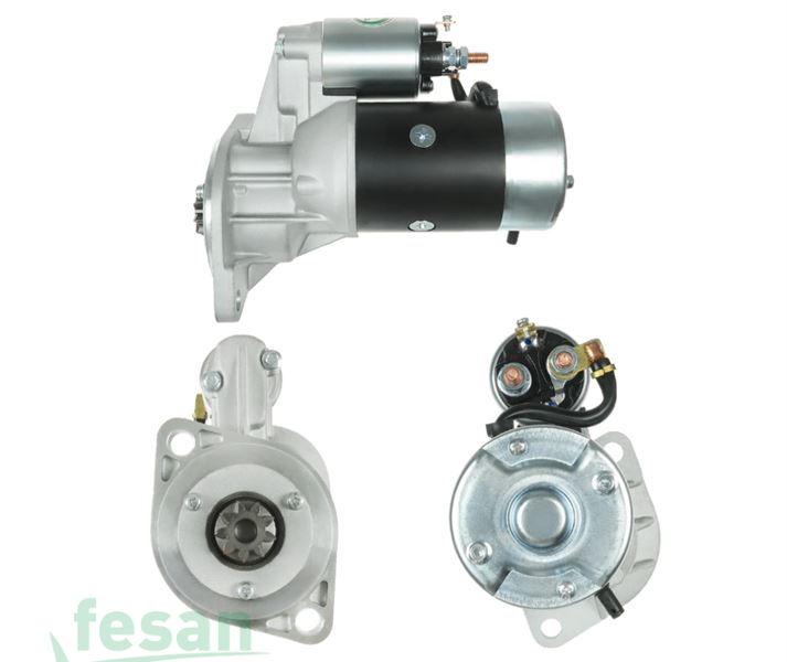 HITACHI DLS6130 12V MARŞ MOTORU THERMO KING SB200 SB300-30 SB-III 110 190 210 310 400 YANMAR 9DİŞ 2.9KW