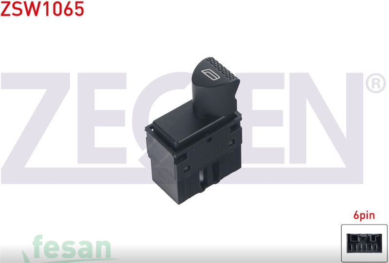 ZSW1065 ANAHTAR CAM İND/KAL PALİO R 6F SİYAH