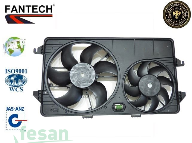 30202607 12V FAN MOTORU FORD COURIER TOURNEO ÇİFTLİ KLİMALI ÇİFT MOTORLU