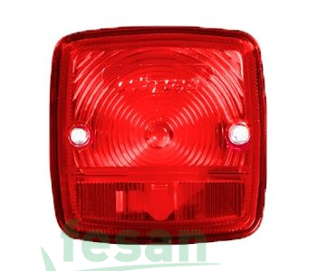 712338-KC STOP CAMI JOHNDEERE 2030 204 KÜÇÜK KARE TEK KIRMIZI FİAT TRAKTÖR 54C