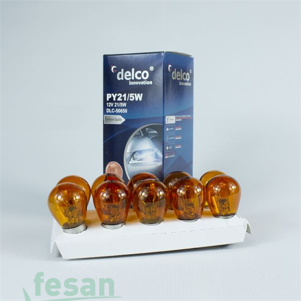 DLC-50650 12V AMPÜL S25 1016 21-5WATT AMBER TURUNCU NATUREL BAY15D