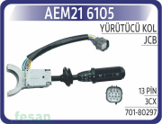 AEM21 6105 YÜRÜTÜCÜ KOLU JCB 3CX 13FİŞ FAR SİLECEK KOLU