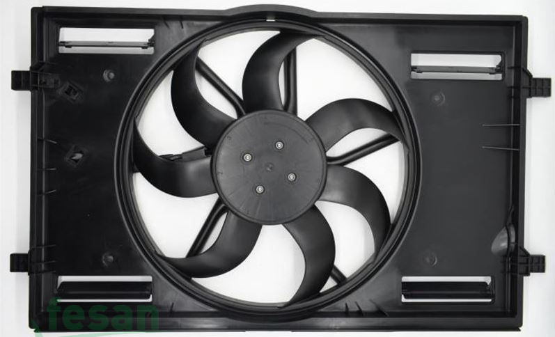 83436 12V FAN MOTORU VW GOLF 2013> PASSAT 2015> AUDİ A3 2017> SEAT LEON 2013> SKODA OCTAVİA 2013> DAVLUMBAZLI 410MM 400W
