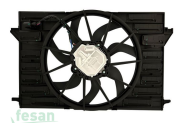 83428 12V FAN MOTORU AUDİ A4 2016> A5 2017> A6 2019> Q5 2017> DAVLUMBAZLI 410MM 400W