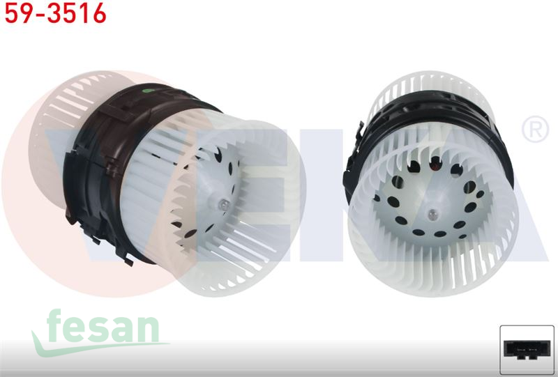 59-3516 12V KALORİFER MOTORU RENAULT FLUENCE 2009>
