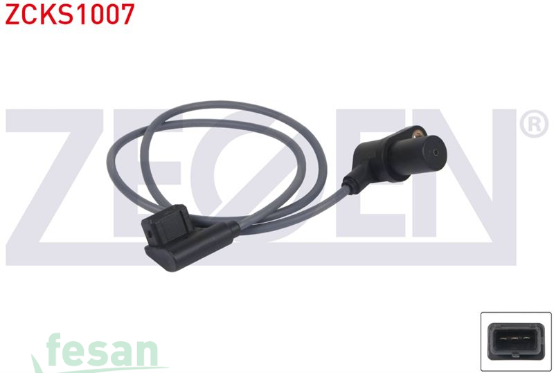 ZCKS1007 KRANK DEVİR SENSÖRÜ BMW E36 1990-1998 E34 1988-1995 KABLOLU 725MM