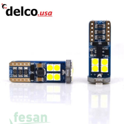 DLC-90140 LED AMPÜL T10 3030 5WATT B DİPSİZ 12LED BEYAZ  WHITE