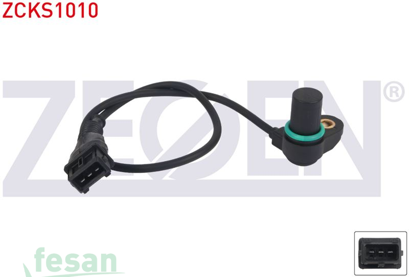 ZCKS1010 KRANK DEVİR SENSÖRÜ BMW E46 1998-2000 E39 1996-2003 E38 1995-2001 E36 1999-2003 E85 2002-2005 KABLOLU 510MM